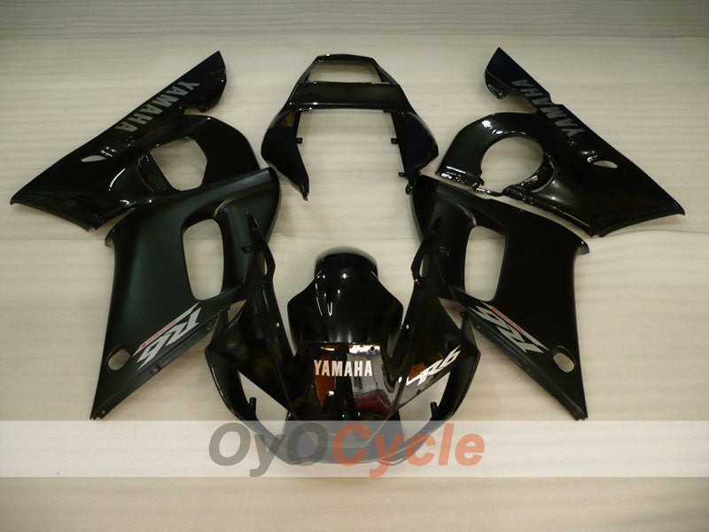 Einspritz-Verkleidungssatz für YZF-R6, Baujahr 98-02 - Schwarz, Matt - Werksdesign #OYO87906001 Zweitbild
