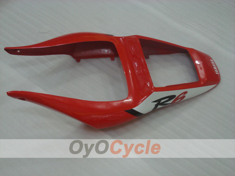 Verkleidungssatz für Einspritzung für YZF-R6 98-02 - Rot, Schwarz - Werksstil #OYO87906014