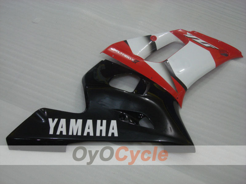 Verkleidungssatz für Einspritzung für YZF-R6 98-02 - Rot, Schwarz - Werksstil #OYO87906014