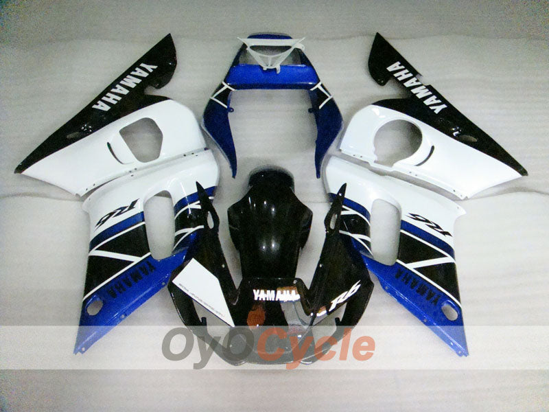 Verkleidungssatz für Einspritzung für YZF-R6 98-02 - Blau, Schwarz - Werksstil #OYO87906016 Hauptbild