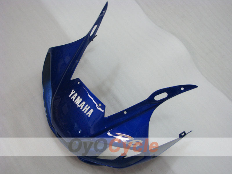 Einspritzverkleidungssatz für YZF-R6 98-02 - Blau, Weiß - Werksstil #OYO87906017