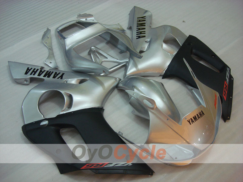 Einspritzverkleidungssatz für YZF-R6 98-02 - Schwarz, Silber, Matt - Werksstil #OYO87906019 Hauptbild