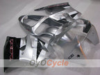 Einspritzverkleidungssatz für NINJA ZX-6R 00-02 - Schwarz, Silber - Werksstil #OYO87906022