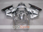 Einspritzverkleidungssatz für NINJA ZX-6R 00-02 - Schwarz, Silber - Werksstil #OYO87906022