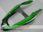 Einspritzverkleidungssatz für NINJA ZX-6R 00-02 - Grün, Schwarz - Werksstil #OYO87906023