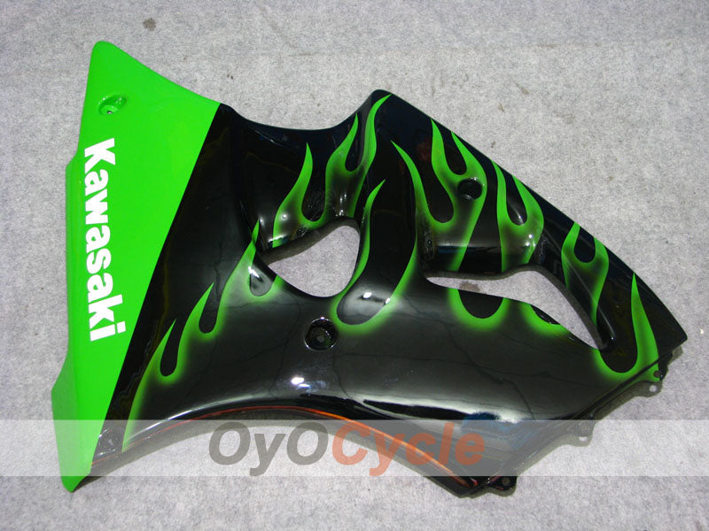 Linke und rechte Seitenverkleidung für Kawasaki 00-02 Ninja ZX-6R #OYO87912957