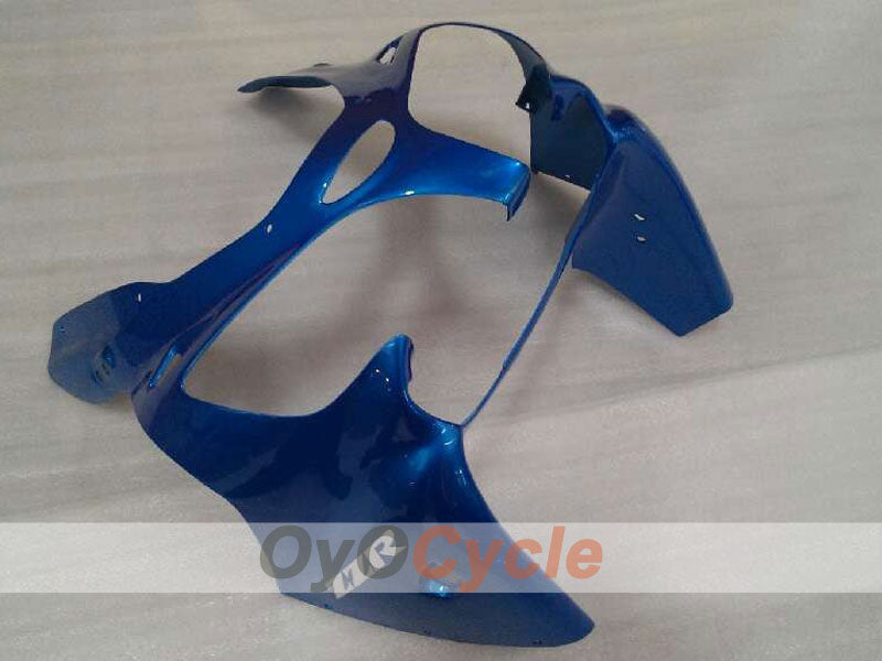 Einspritzverkleidungssatz für NINJA ZX-6R 00-02 - Blau - Ohne Aufkleber / Dekor, Werksstil #OYO87906028