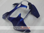 Einspritzverkleidungssatz für NINJA ZX-6R 00-02 - Blau, Weiß, Schwarz - Werksstil #OYO87906029