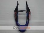 Einspritzverkleidungssatz für NINJA ZX-6R 00-02 - Blau, Weiß, Schwarz - Werksstil #OYO87906029