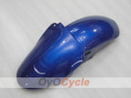 Einspritzverkleidungssatz für NINJA ZX-6R 00-02 - Blau, Weiß, Schwarz - Werksstil #OYO87906029