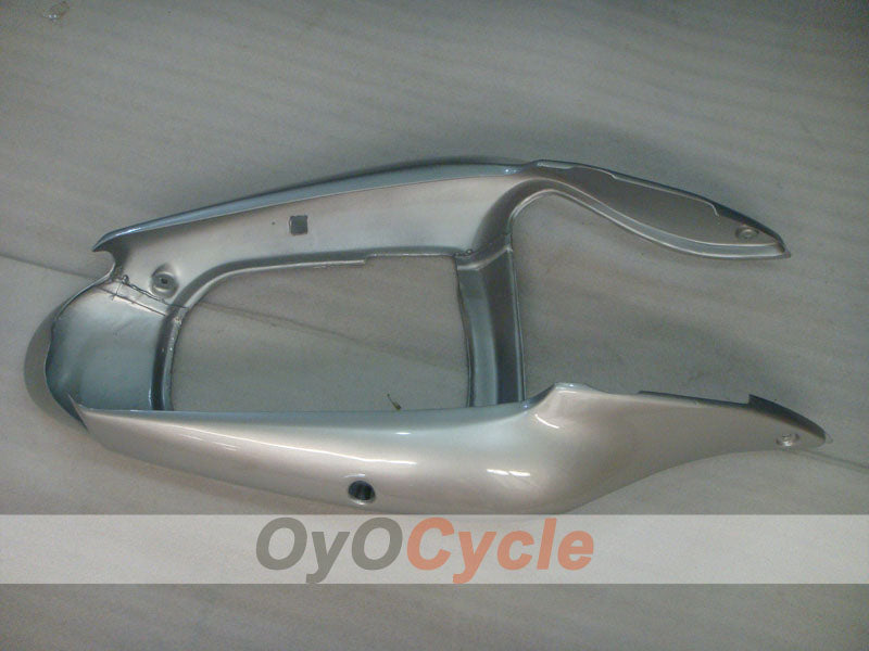 Einspritzverkleidungssatz für 00-02 NINJA ZX-6R - Silber - Ohne Aufkleber / Dekor, Werksstil #OYO87906031