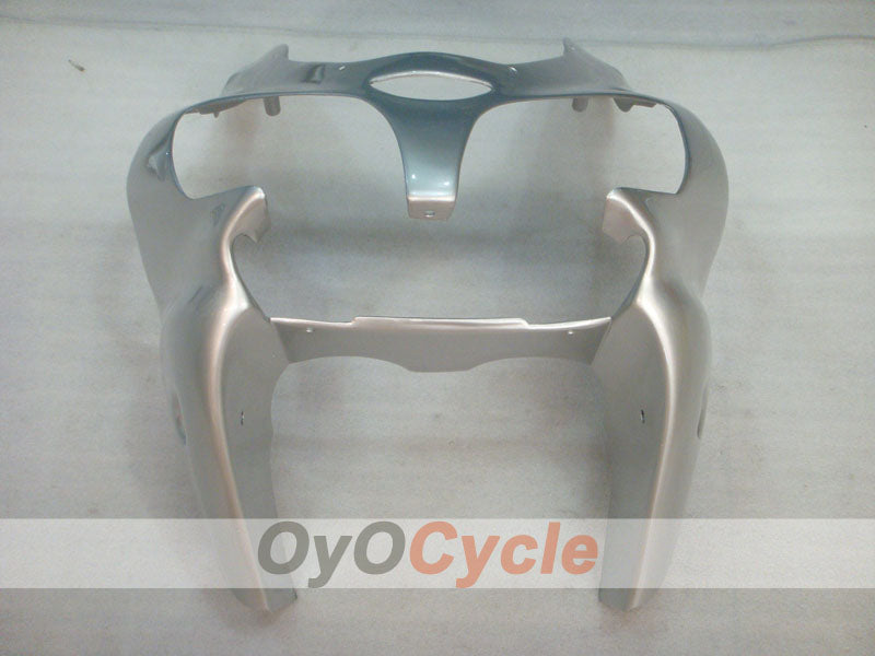 Einspritzverkleidungssatz für 00-02 NINJA ZX-6R - Silber - Ohne Aufkleber / Dekor, Werksstil #OYO87906031