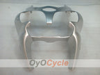 Einspritzverkleidungssatz für 00-02 NINJA ZX-6R - Silber - Ohne Aufkleber / Dekor, Werksstil #OYO87906031