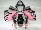 Einspritzverkleidungssatz für 00-02 NINJA ZX-6R - Schwarz, Pink - Individuell gestaltbar #OYO87906032