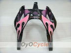 Einspritzverkleidungssatz für 00-02 NINJA ZX-6R - Schwarz, Pink - Individuell gestaltbar #OYO87906032