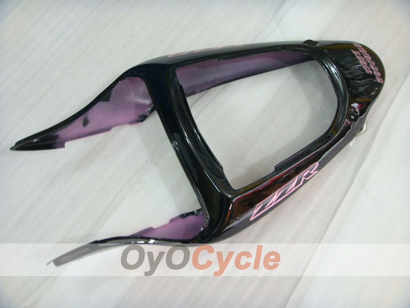 Einspritzverkleidungssatz für 00-02 NINJA ZX-6R - Schwarz, Pink - Individuell gestaltbar #OYO87906032