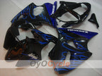 Einspritzverkleidungssatz für 00-02 NINJA ZX-6R - Blau, Schwarz - Flammenmuster #OYO87906033