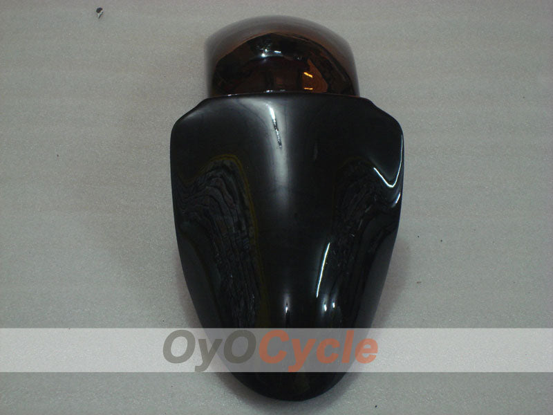 Einspritzverkleidungssatz für 00-02 NINJA ZX-6R - Blau, Schwarz - Flammenmuster #OYO87906033