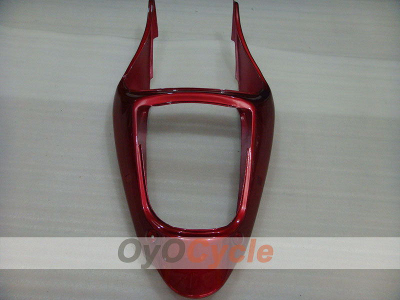 Einspritzverkleidungssatz für 00-02 NINJA ZX-6R - Rot, Schwarz - Flammenmuster #OYO87906035