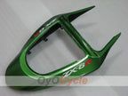 Einspritzverkleidungssatz für 03-04 NINJA ZX-6R - Grün, Schwarz - Flammenmuster #OYO87906038