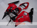 Einspritzverkleidungssatz für 03-04 NINJA ZX-6R - Rot, Schwarz - Werksstil #OYO87906039