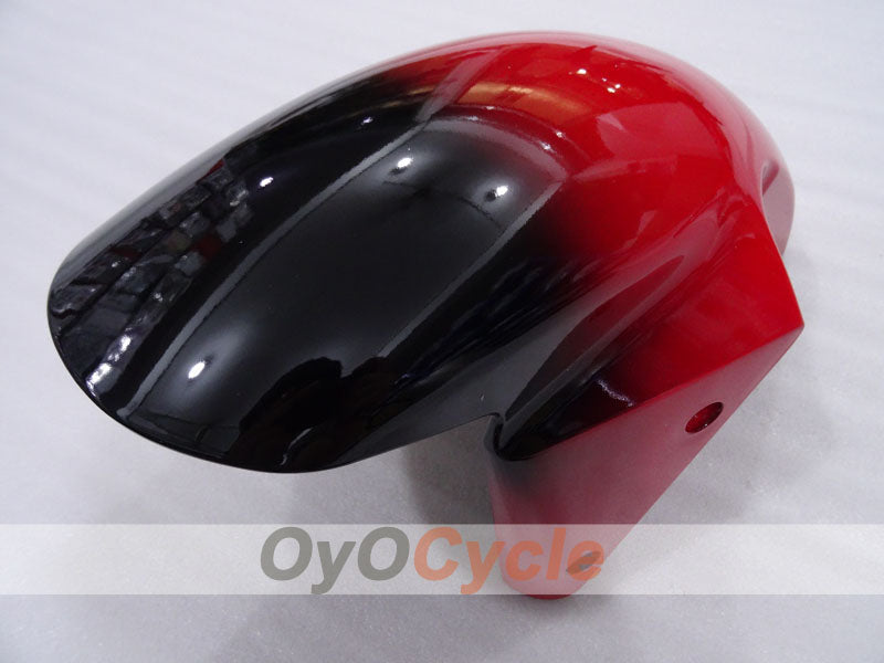 Einspritzverkleidungssatz für 03-04 NINJA ZX-6R - Rot, Schwarz - Werksstil #OYO87906039