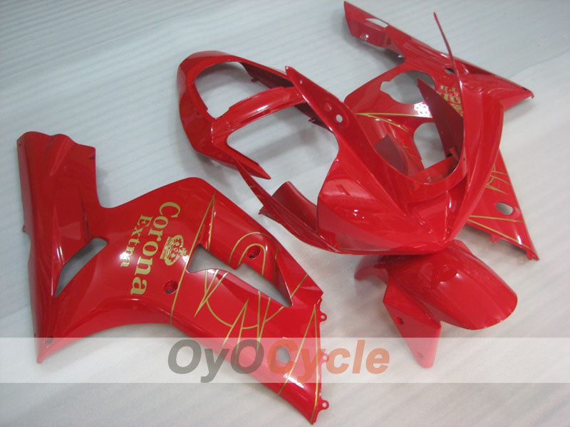 Einspritzverkleidungssatz für 03-04 NINJA ZX-6R - Rot - Corona #OYO87906040 Hauptbild