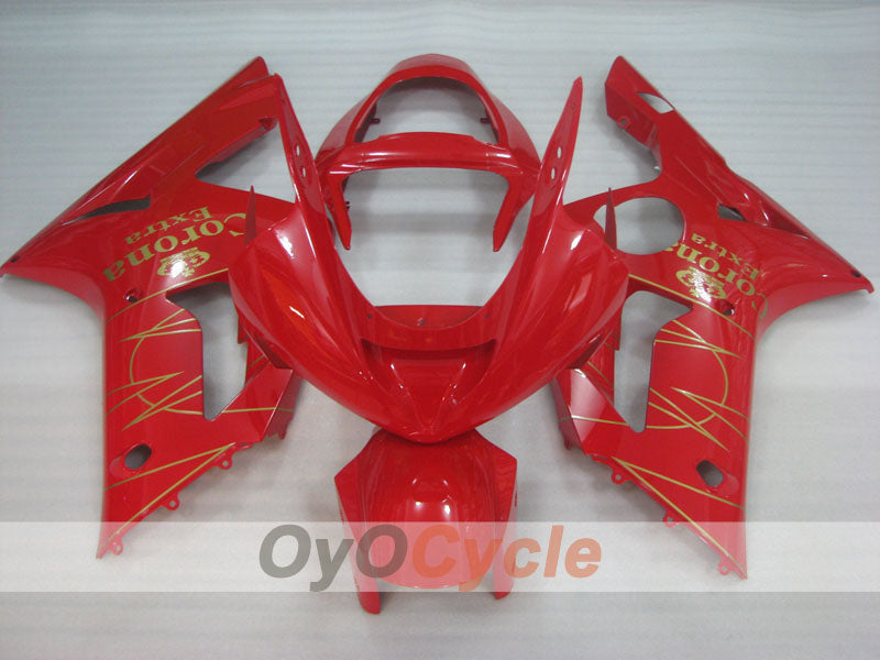 Einspritzverkleidungssatz für 03-04 NINJA ZX-6R - Rot - Corona #OYO87906040 Zweitbild