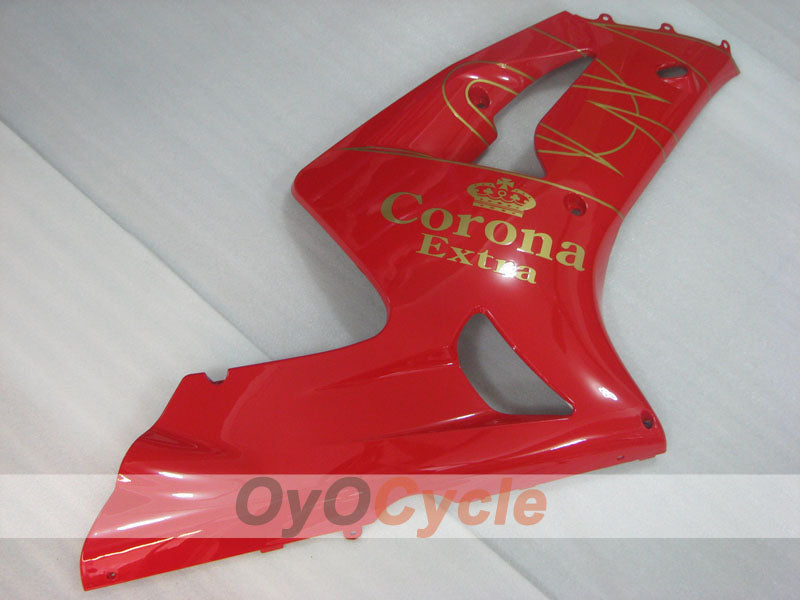 Einspritzverkleidungssatz für 03-04 NINJA ZX-6R - Rot - Corona #OYO87906040