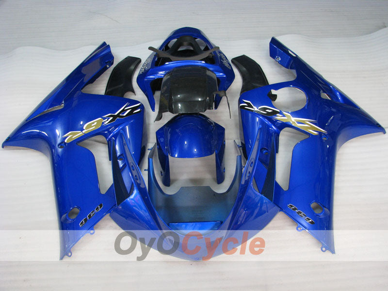 Verkleidungssatz für Einspritzmodelle 03-04 NINJA ZX-6R - Blau - Werksstil #OYO87906042