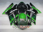 Verkleidungssatz für Einspritzmodelle 03-04 NINJA ZX-6R - Grün, Schwarz - Monster #OYO87906043