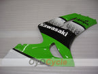 Verkleidungssatz für Einspritzmodelle 03-04 NINJA ZX-6R - Grün, Schwarz - Nakano #OYO87906044