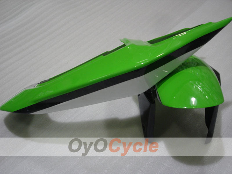 Verkleidungssatz für Einspritzmodelle 03-04 NINJA ZX-6R - Grün, Schwarz - Nakano #OYO87906044