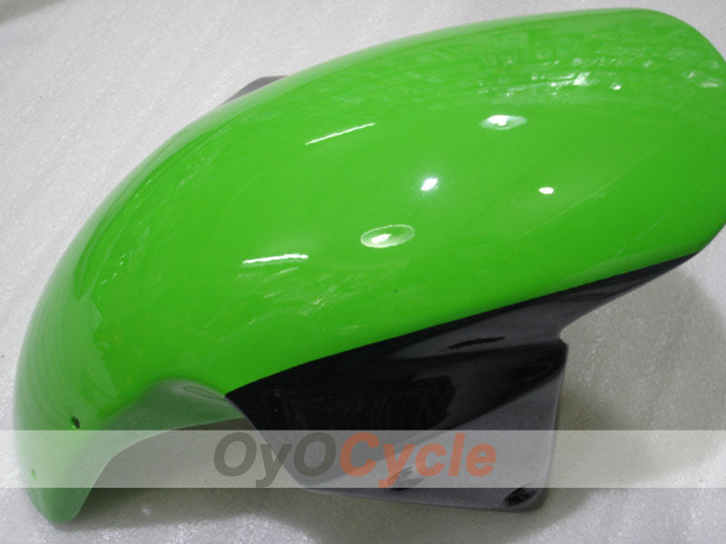 Verkleidungssatz für Einspritzmodelle 03-04 NINJA ZX-6R - Grün, Schwarz - Nakano #OYO87906044