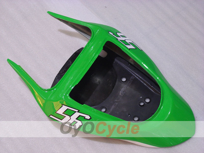 Verkleidungssatz für Einspritzmodelle 03-04 NINJA ZX-6R - Grün, Schwarz - Nakano #OYO87906045