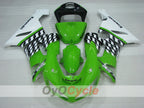 Verkleidungssatz für Einspritzmodelle 05-06 NINJA ZX-6R - Grün, Weiß - Werksstil #OYO87906047