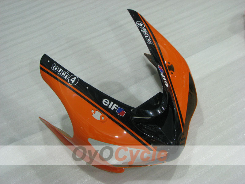 Verkleidungssatz für Einspritzmodelle 05-06 NINJA ZX-6R - Orange, Schwarz - Monster #OYO87906048