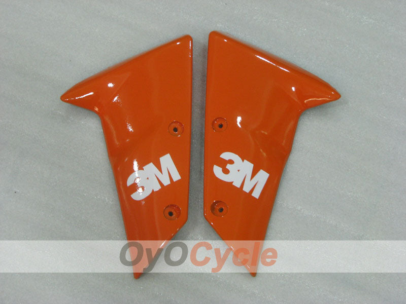 Verkleidungssatz für Einspritzmodelle 05-06 NINJA ZX-6R - Orange, Schwarz - Monster #OYO87906048