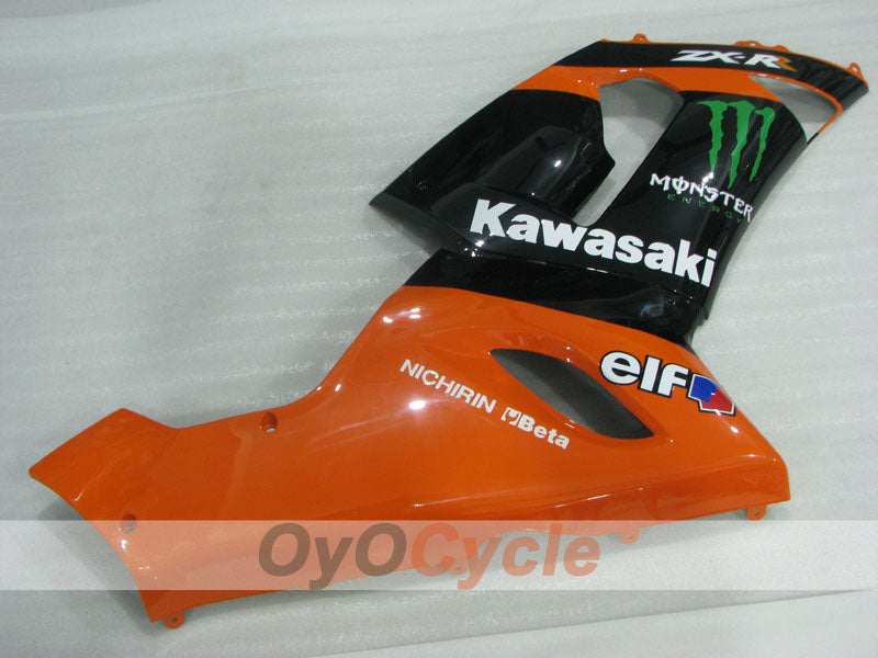 Linke und rechte Seitenverkleidung für Kawasaki Ninja ZX-6R 05-06 #OYO87913129 Zweitbild