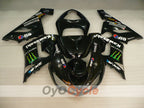Verkleidungssatz für Einspritzmodelle 05-06 NINJA ZX-6R - Schwarz - Monster #OYO87906049