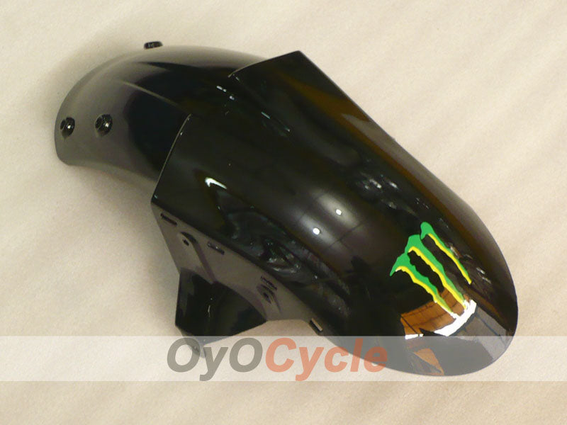 Verkleidungssatz für Einspritzmodelle 05-06 NINJA ZX-6R - Schwarz - Monster #OYO87906049