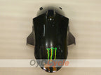 Verkleidungssatz für Einspritzmodelle 05-06 NINJA ZX-6R - Schwarz - Monster #OYO87906049