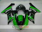 Verkleidungssatz für Einspritzmodelle 05-06 NINJA ZX-6R - Grün, Schwarz - Monster #OYO87906052