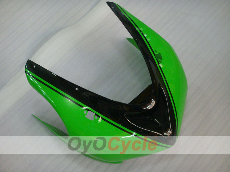 Verkleidungssatz für Einspritzmodelle 05-06 NINJA ZX-6R - Grün, Schwarz - Monster #OYO87906052