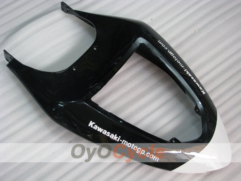 Verkleidungssatz für Einspritzmodelle 05-06 NINJA ZX-6R - Weiß, Schwarz - Monster #OYO87906054