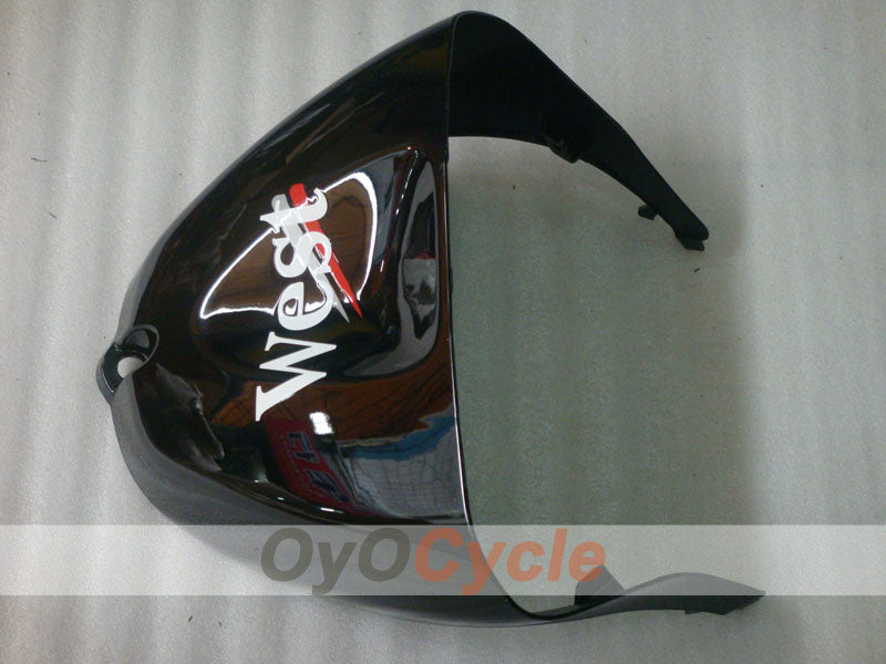 Verkleidungssatz für NINJA ZX-6R 05-06 - Weiß, Schwarz - West #OYO87906055