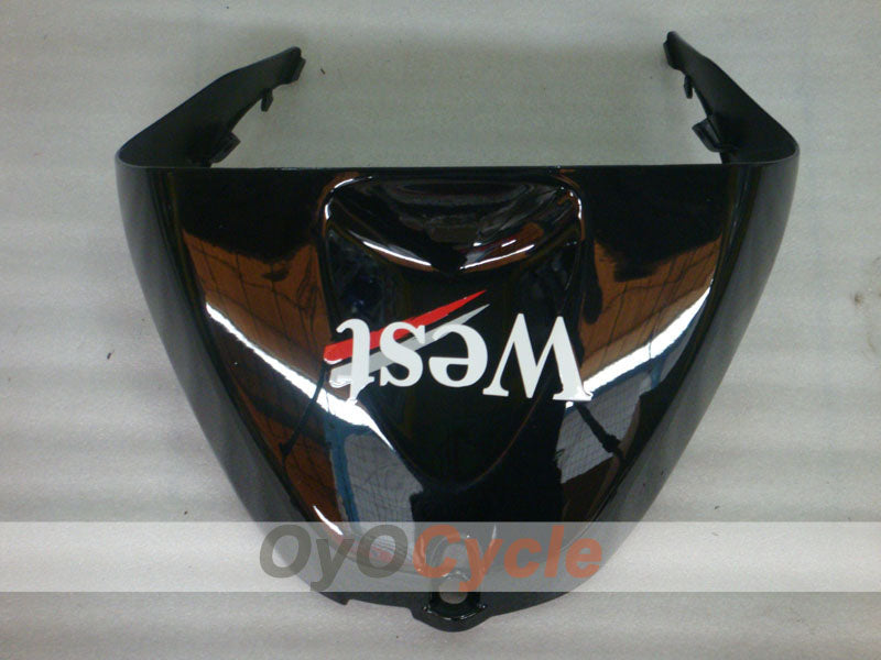 Verkleidungssatz für NINJA ZX-6R 05-06 - Weiß, Schwarz - West #OYO87906055