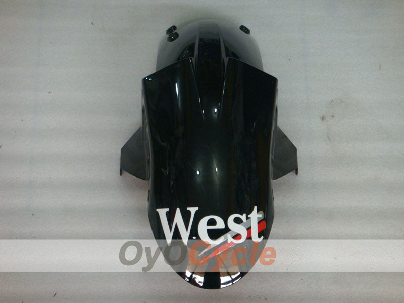 Verkleidungssatz für NINJA ZX-6R 05-06 - Weiß, Schwarz - West #OYO87906055