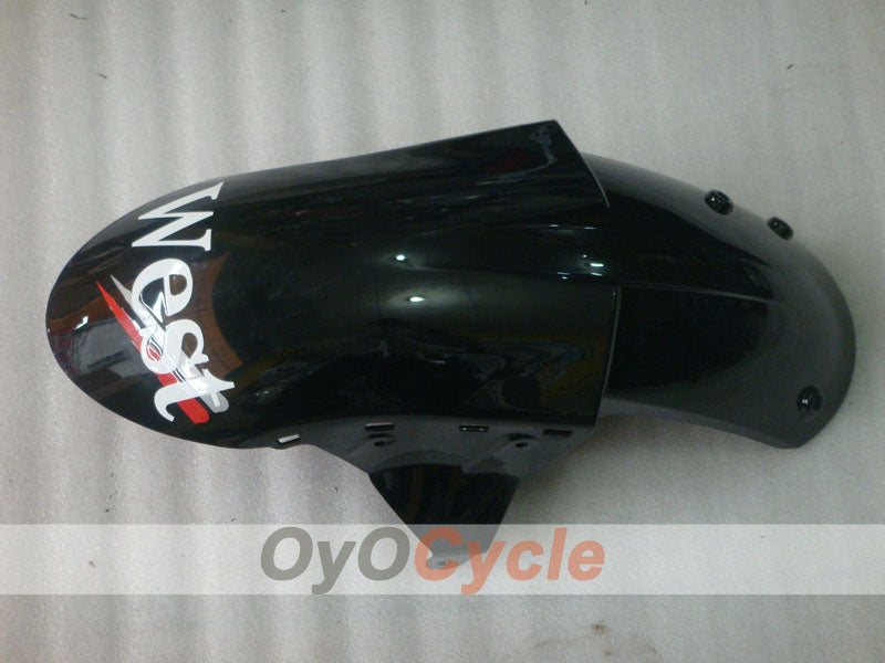 Verkleidungssatz für NINJA ZX-6R 05-06 - Weiß, Schwarz - West #OYO87906055