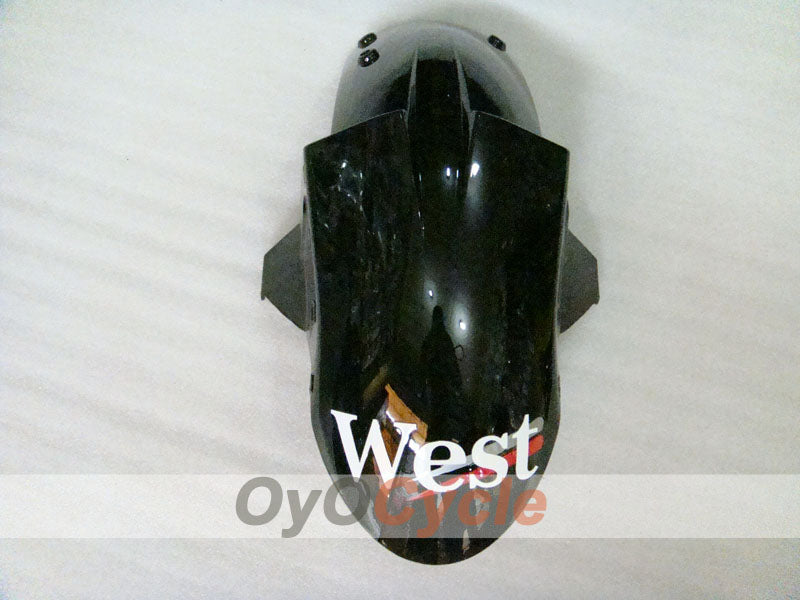 Verkleidungssatz für NINJA ZX-6R 05-06 - Weiß, Schwarz - West #OYO87906056